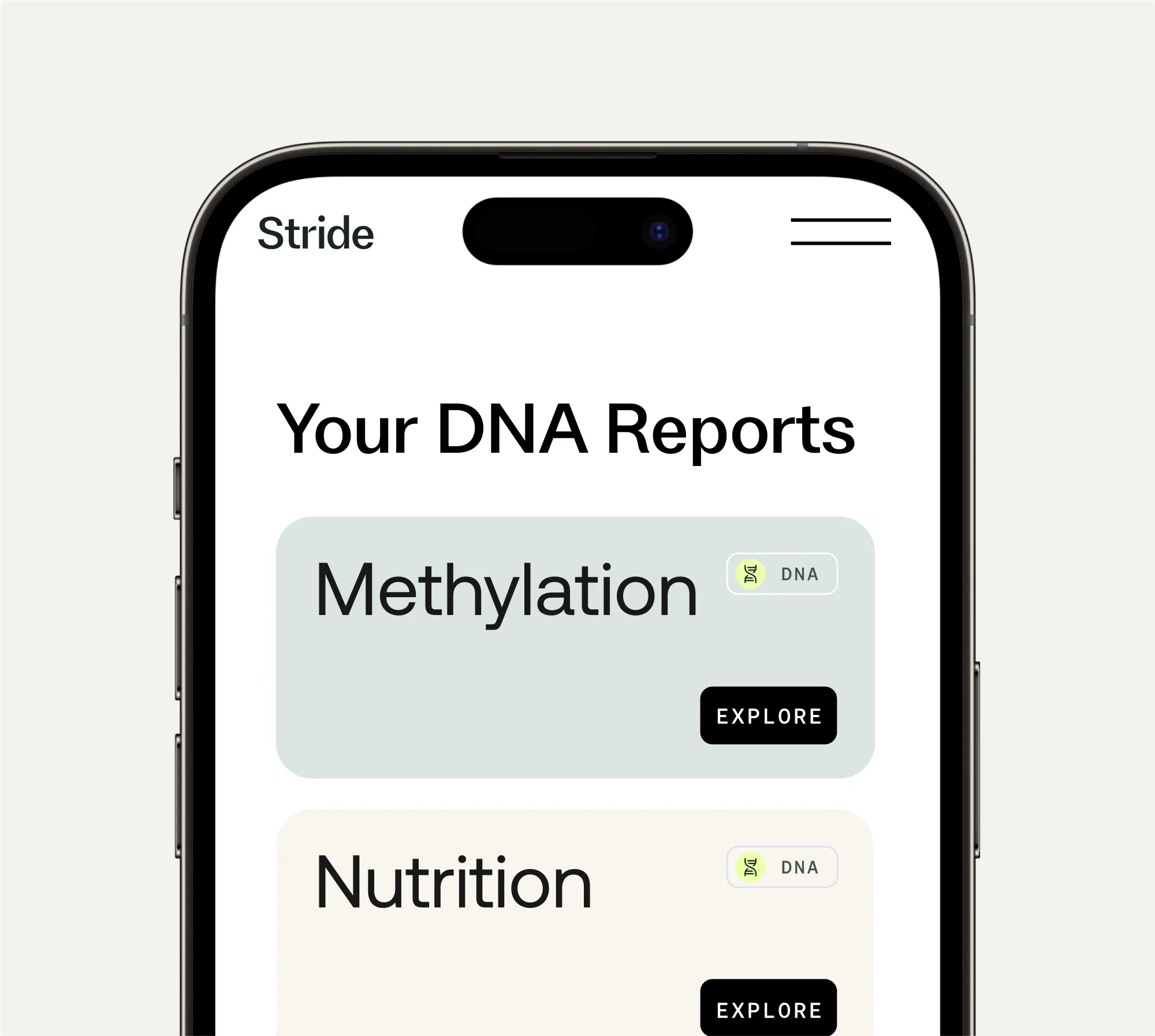 Choose DNA Reports